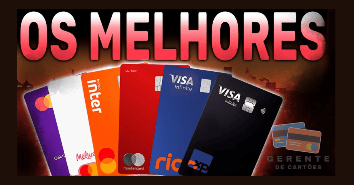 Top 5 Cartões de Crédito SEM ANUIDADE com Benefícios.