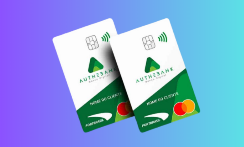 Cartão de Crédito Authebank Bandeira Mastercard