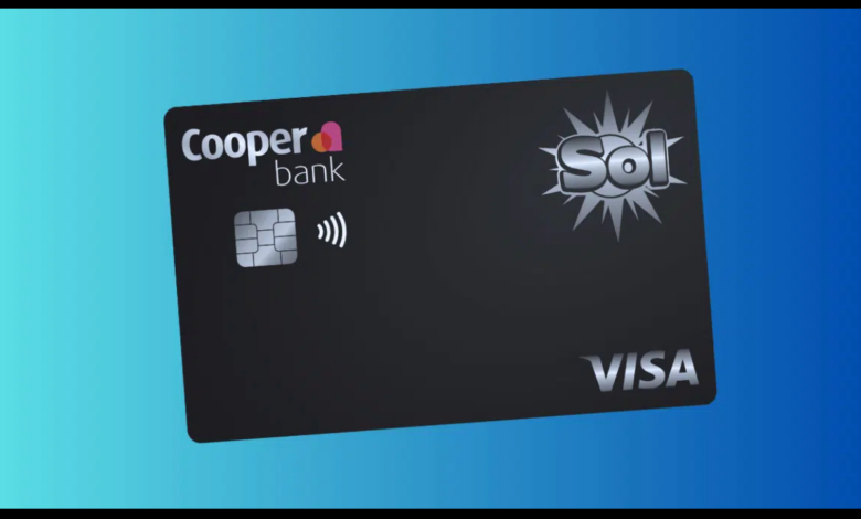 Cartão de Crédito Sol Pay Copper Bank Bandeira Visa