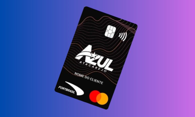Cartão de Crédito Azul Atacadista