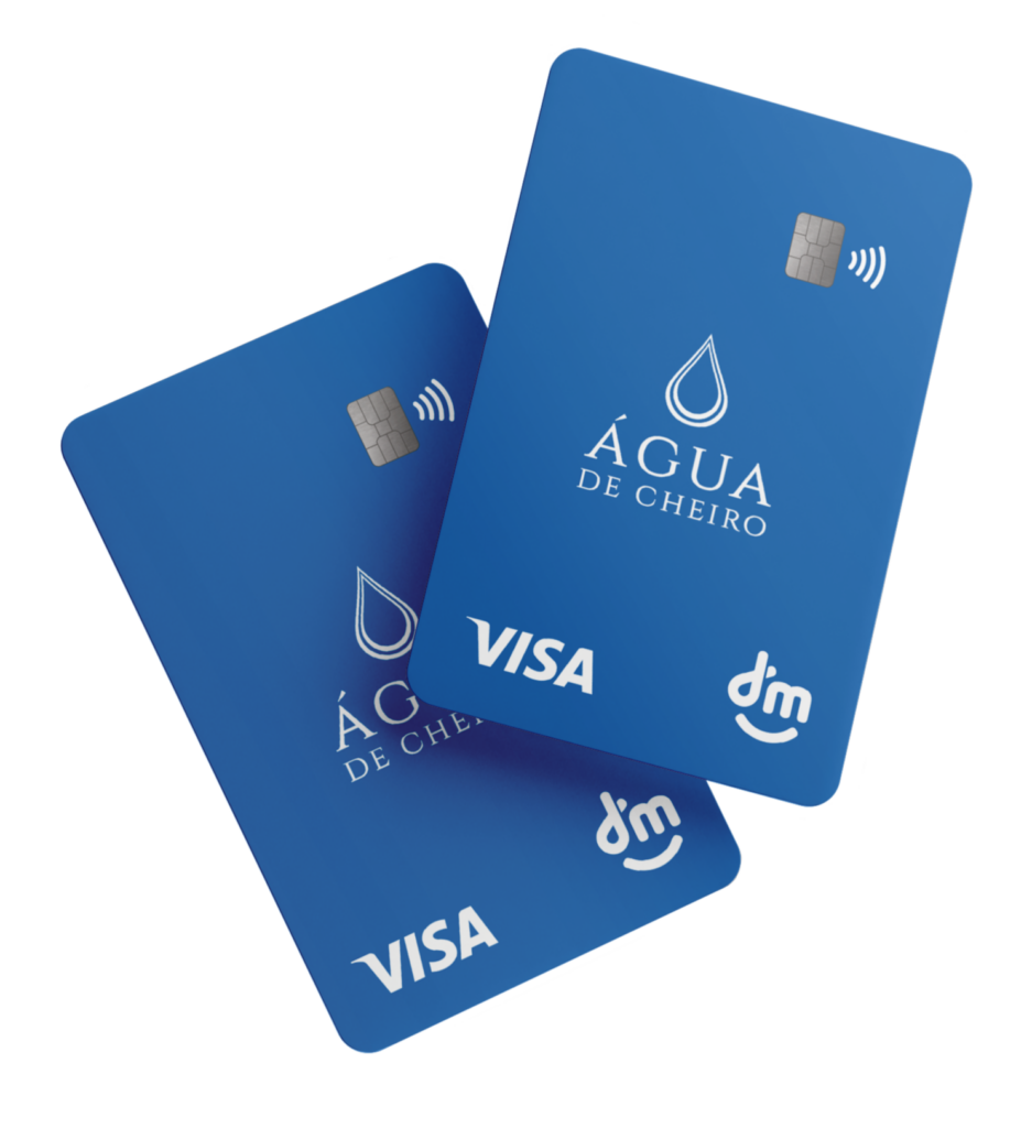 cartão agua de cheiro